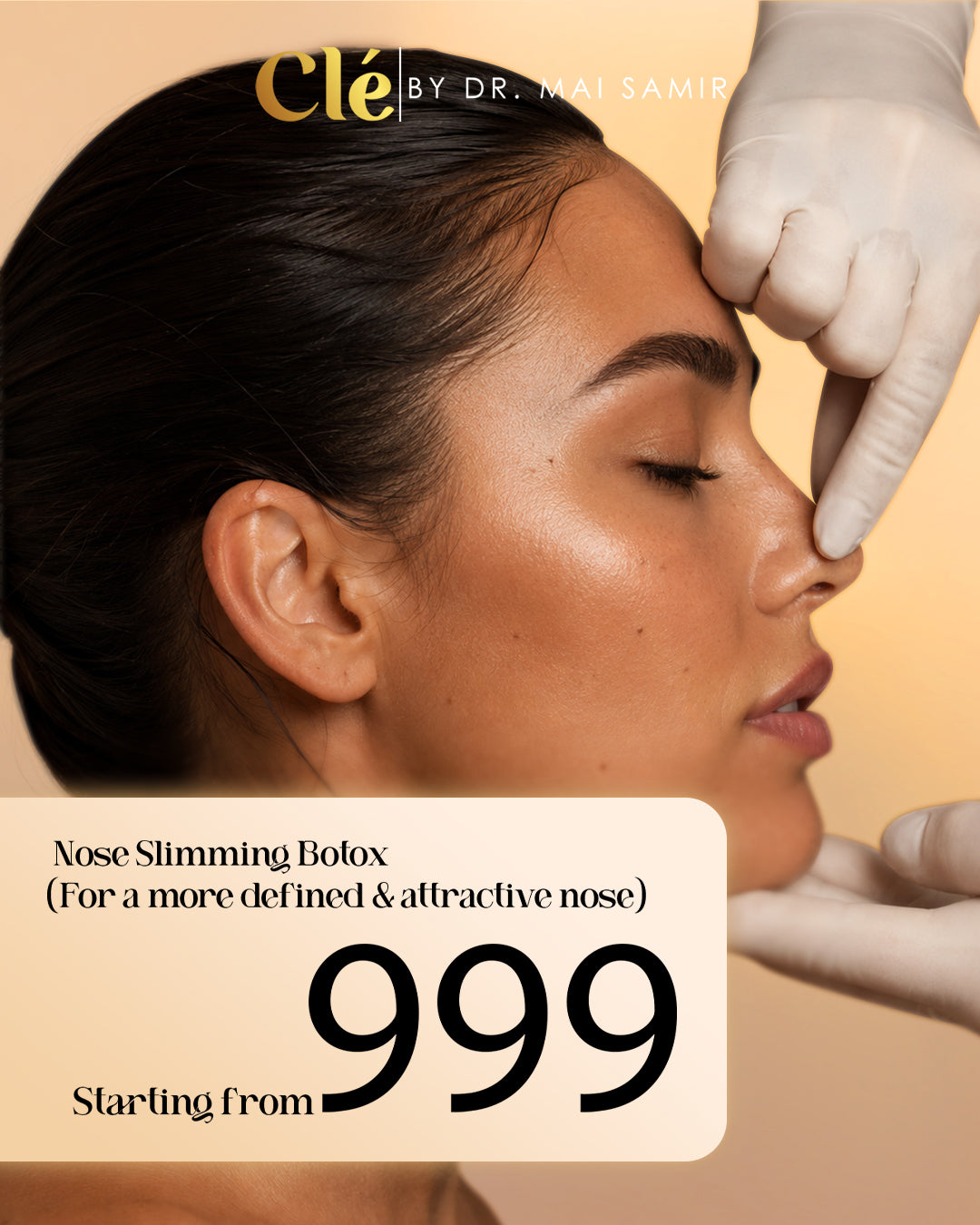 Nose reduction Botox (perfect and attractive nose)