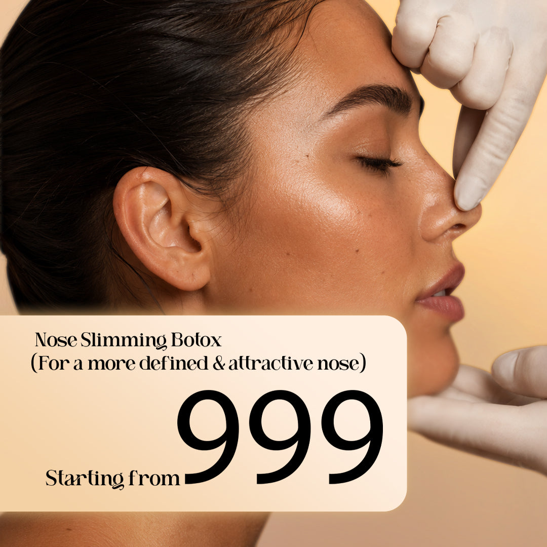 Nose reduction Botox