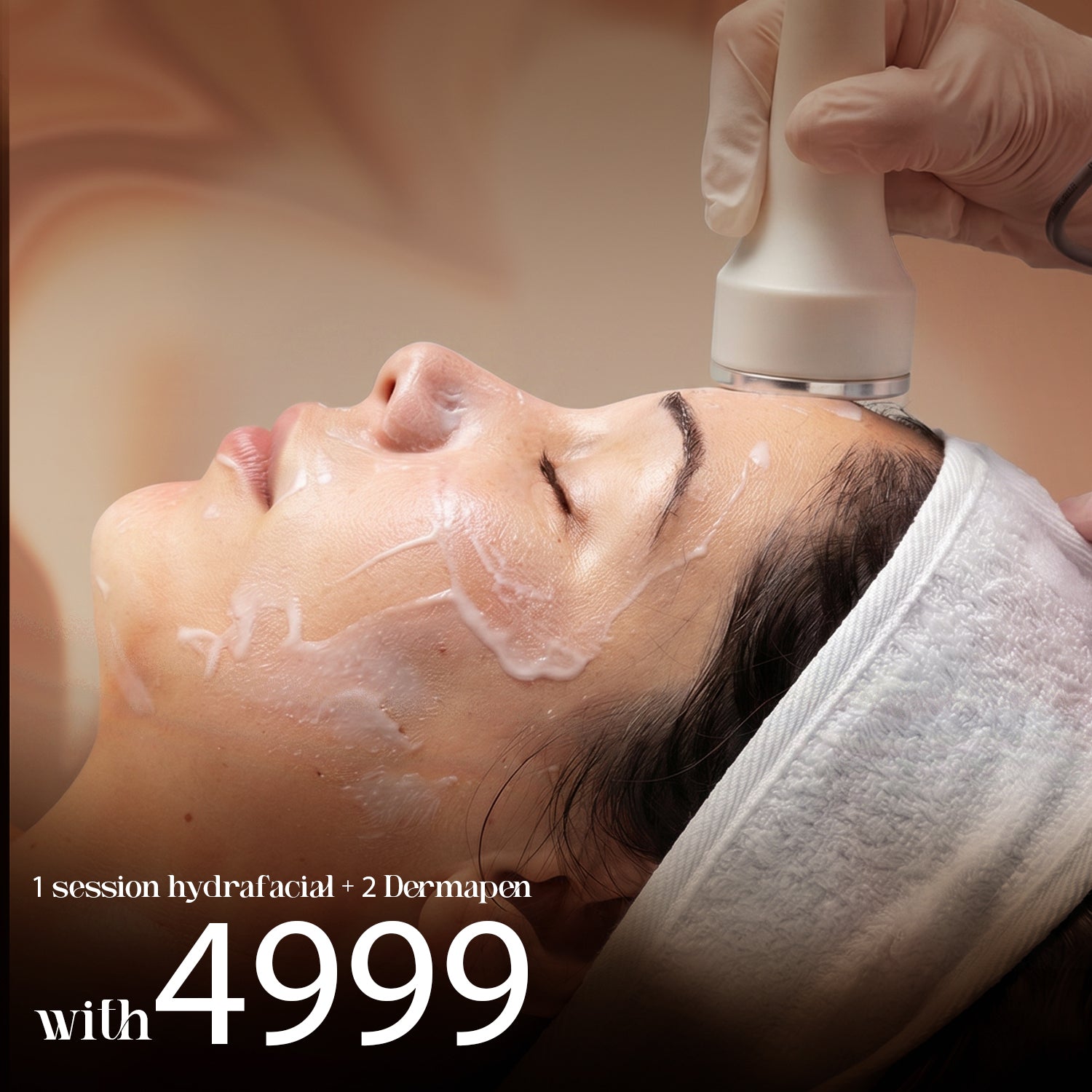 1 Session Hydrafacial + 2 Sessions Dermapen