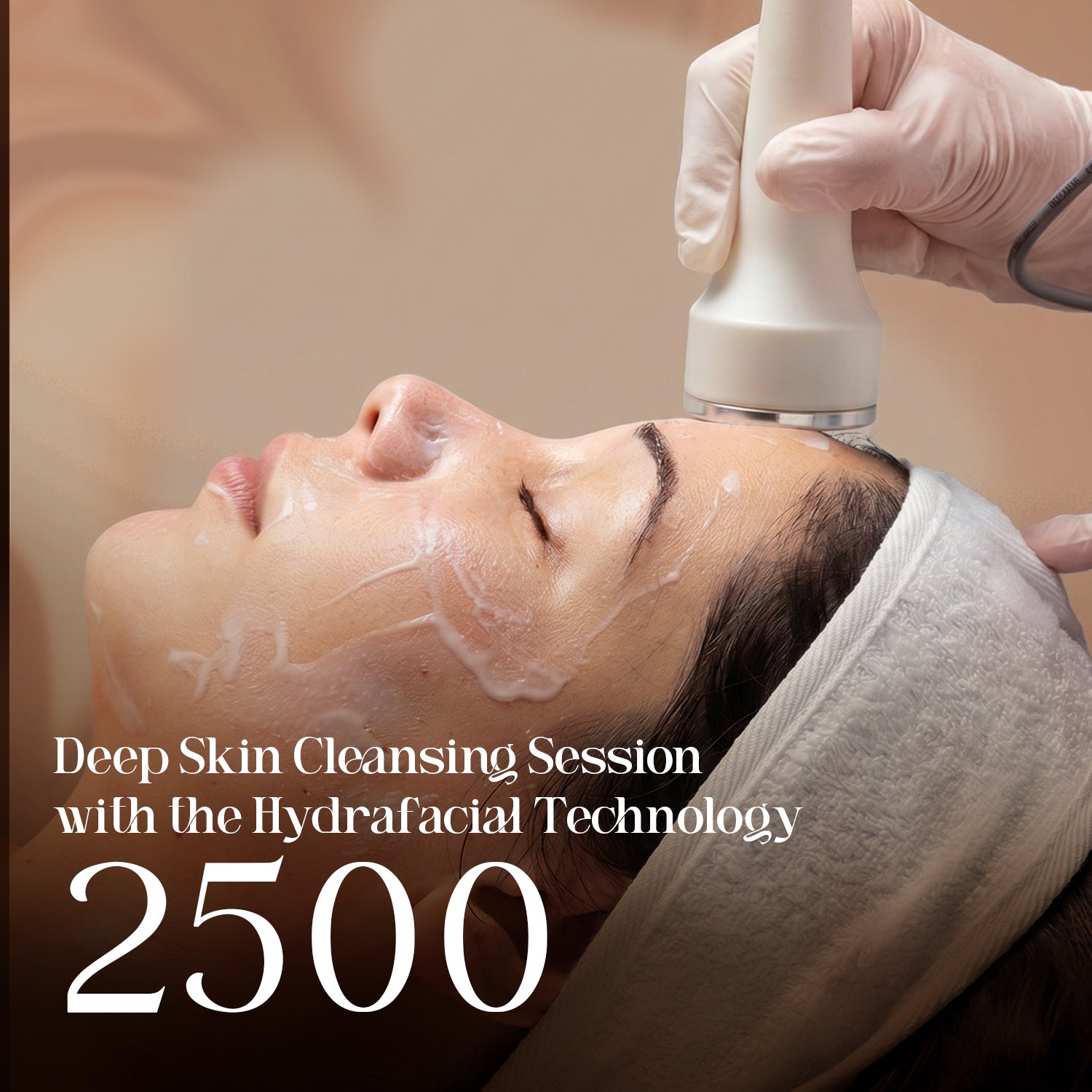 Deep Skin Cleansing Session with the Hydrafacial Technology